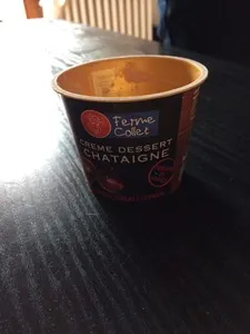 Creme dessert chataigne