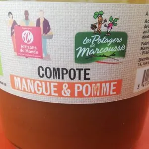 Compote mangue et pomme