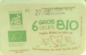 6 GROS OEUFS BIO PLEINS AIR