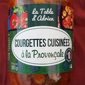 Courgettes cuisinées à la Provençale