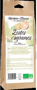 Mélange ZESTES D'AGRUMES sachet 50g*
