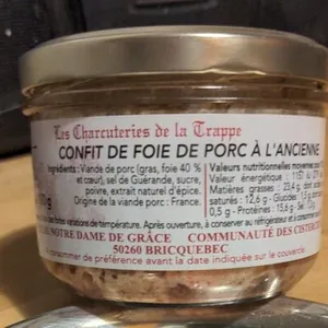 Confit de foie de Porc a l'ancienne