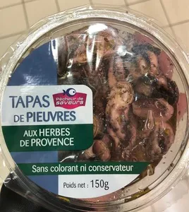 Tapas pieuvre/herbes de Provence Pêcheur de Saveurs