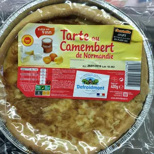 Tarte au Camembert de Normandie