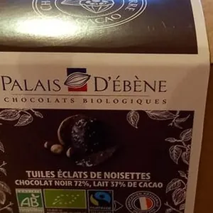 Tuiles éclat de noisettes