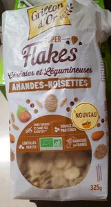 Super flakes céréales et légumineuses