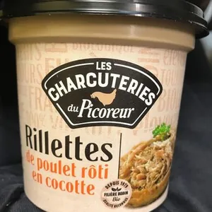 Rillettes de Poulet Rôti en Cocotte