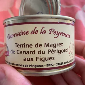 Terrine de magret de canard du Périgord aux figues