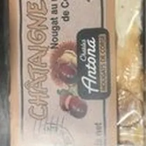 Nougat au miel et châtaigne