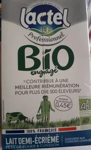 Lactel bio engagé