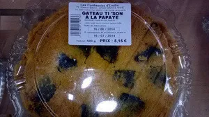 Gâteau Ti'son à la papaye
