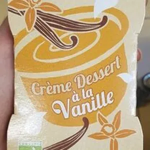 Crème dessert à la vanille