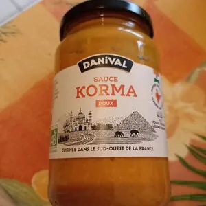 Sauce korma doux