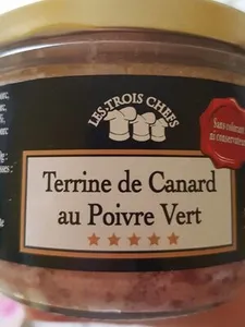 terrine de canard au poivre vert