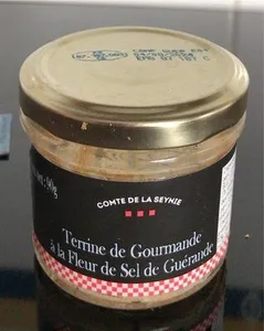 Terrine de Gourmande à la Fleur de Sel de Guérande