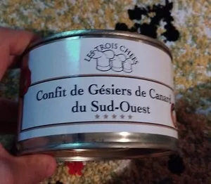 Confit de Gésiers de canard du Sud-Ouest