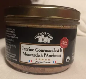 Terrine gourmande à la moutarde à l'ancienne