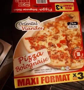 Pizza bolognaise