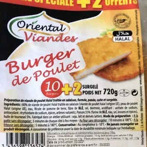 Burger de poulet