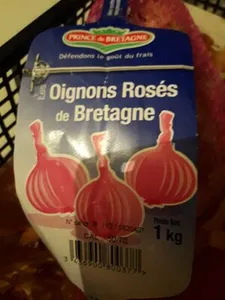 Oignons rosés de bretagne