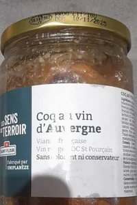 Coq au vin d'Auvergne