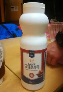 Sauce pour glaces et desserts