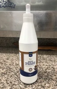 Sauce pour glaces et desserts