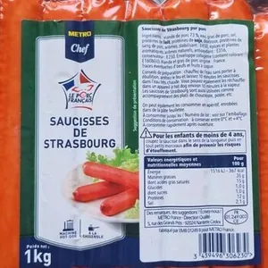 Saucisses de Strasbourg