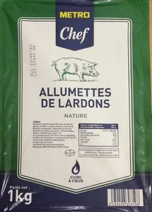 Allumettes de lardons