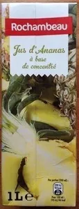 Jus d'Ananas à base de concentré