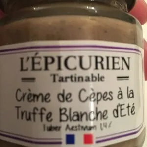 Creme de cepes a la truffe blanche d’été