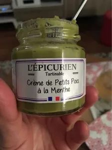 Pea Cream With Mint