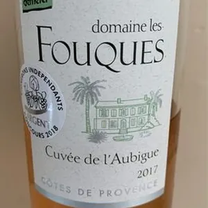 Côtes de Provence Cuvée de l'Aubigue 2017