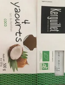 Yaourt lait du morbihan