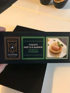 Toasts prets a garnir