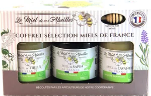 Coffret de Miels Bio de Crus de France
