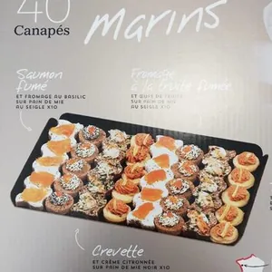 40 Canapés Marins