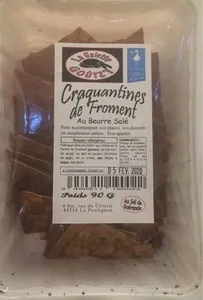 Craquantines de froment