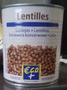 Lentilles préparées