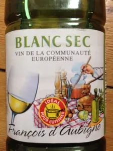 Vin blanc sec