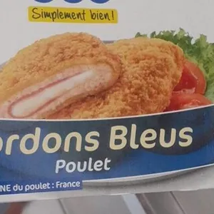 Cordons bleus poulet
