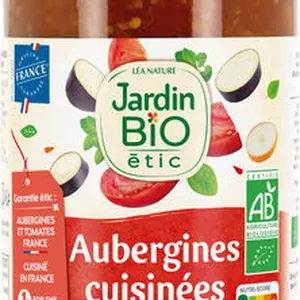 Aubergines cuisinées