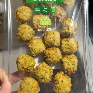 Falafels à la noix de coco et au curry