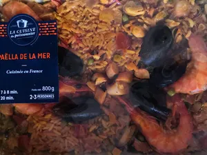 Paëlla aux fruits de mer