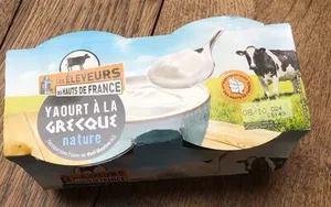 Yaourts à la grecque nature