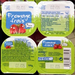 Fromage frais Fraise