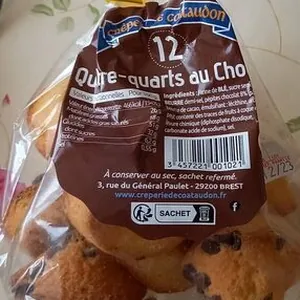 Quatre-quarts au chocolat