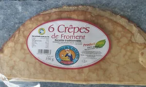 Sachet de crêpes de froment