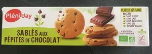 Sablés aux pépites de chocolat