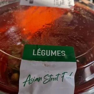 Nouilles chinoises légumes poulet